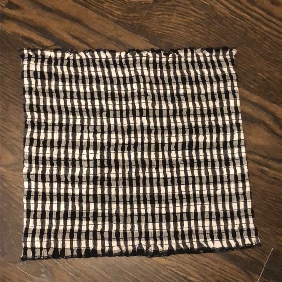 Brandy Melville Gingham Tube Top - Picture 3 of 3